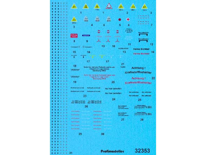 Fw-190 Stencils - image 1