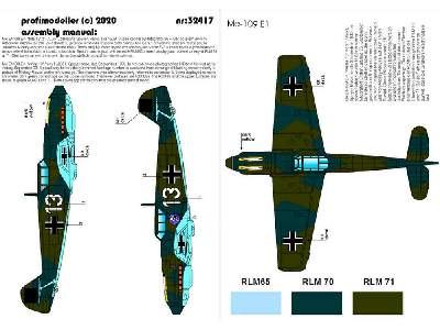 H.Bar Me-109 E-1 - image 2