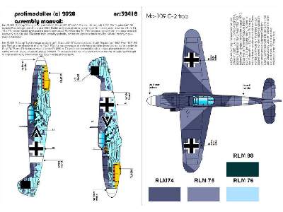 H.Bar Me-109 G-2 Trop - image 2