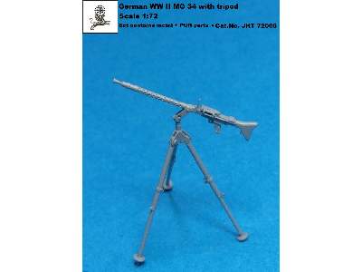 German WWii Mg 34 With Tripod (Pur + Metal Parts) - image 1