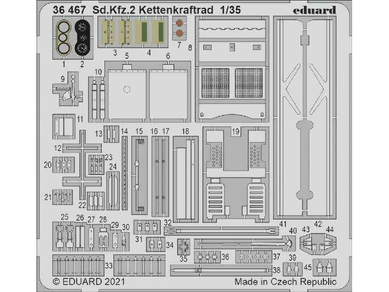 Sd. Kfz.2 Kettenkraftrad 1/35 - Tamiya - image 1