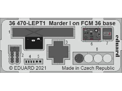 Marder I on FCM 36 base 1/35 - Icm - image 1