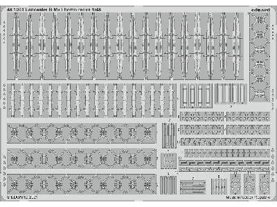 Lancaster B Mk. I bomb racks 1/48 - image 1