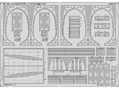 Lancaster B Mk. I undercarriage 1/48 - image 1