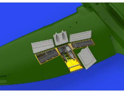 Tempest Mk. II gun bays 1/48 - Eduard - image 1