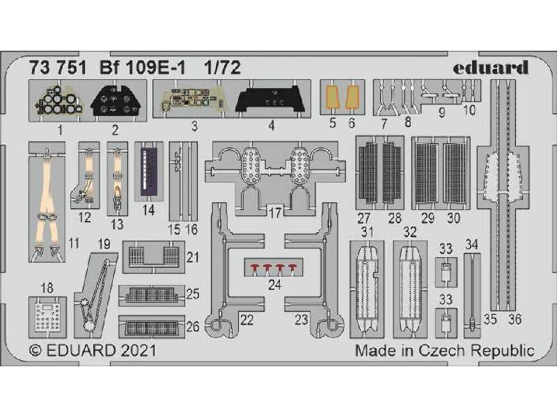 Bf 109E-1 1/72 - image 1