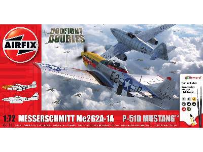 Messerschmitt Me262 & P-51D Mustang Dogfight Double - image 1