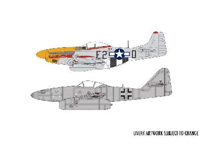 Messerschmitt Me262 & P-51D Mustang Dogfight Double - image 2