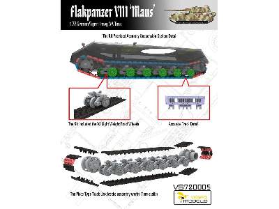 Flakpanzer VIII Maus - German Super Heavy AA Tank  - image 3