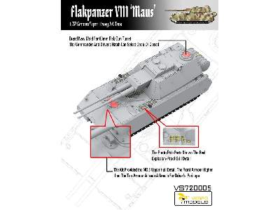 Flakpanzer VIII Maus - German Super Heavy AA Tank  - image 5