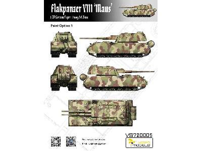Flakpanzer VIII Maus - German Super Heavy AA Tank  - image 7
