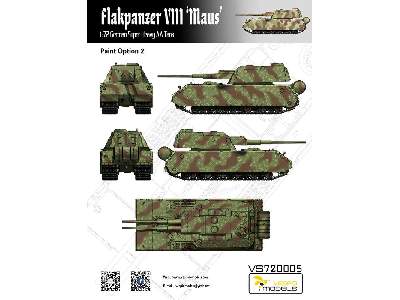 Flakpanzer VIII Maus - German Super Heavy AA Tank  - image 8