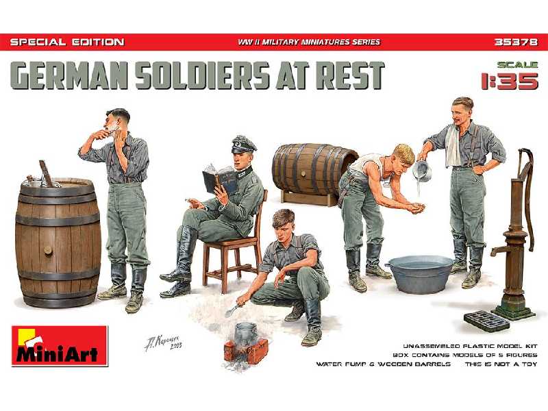 German Soldiers At Rest. Special Edition - image 1