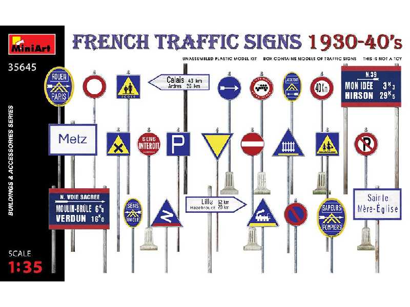 French Traffic Signs 1930-40’s - image 1 French Traffic Signs 1930-40’s - image 1