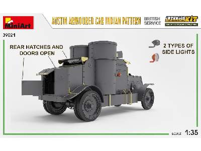Austin Armoured Car Indian Pattern. British Service. Interior Kt - image 6
