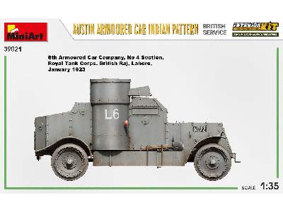 Austin Armoured Car Indian Pattern. British Service. Interior Kt - image 13