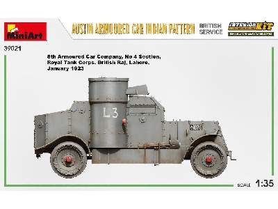 Austin Armoured Car Indian Pattern. British Service. Interior Kt - image 14