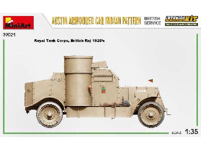 Austin Armoured Car Indian Pattern. British Service. Interior Kt - image 15