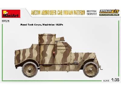 Austin Armoured Car Indian Pattern. British Service. Interior Kt - image 16