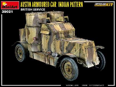 Austin Armoured Car Indian Pattern. British Service. Interior Kt - image 18