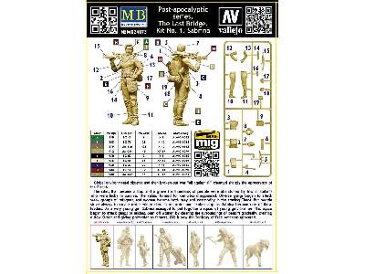 Post-apocalyptic series. The Last Bridge. Kit No. 1. Sabrina - image 3