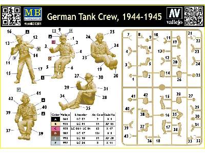 World War II era Series, German Tank Crew, 1944-1945 - image 3