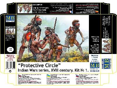 rotective Circle. Indian Wars series, XVIII century. Kit No. 1 - image 2