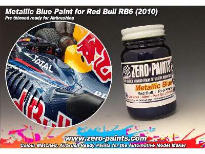 1140 Red Bull (Rb6) Torro Rosso Metallic Blue - image 2