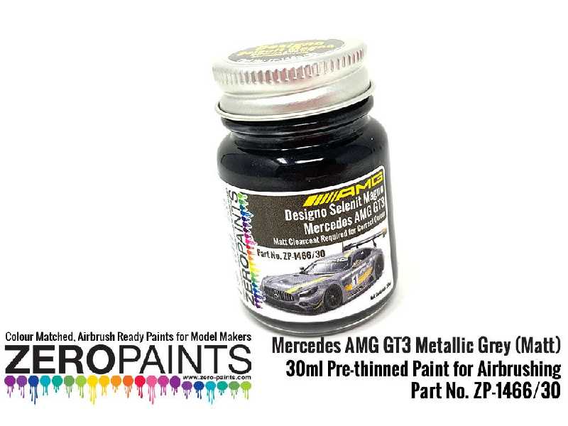 1466 Mercedes Amg Gt3 Metallic Grey - image 1