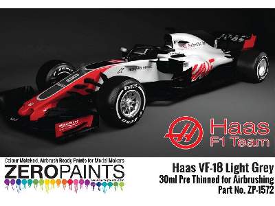 1572 Haas Vf-18 Light Grey - image 2