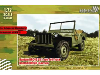 Bantam Brc-40 US 1/4-ton 4x4 Truck - image 1