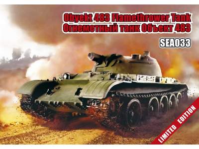 Obyekt 483 Flamethrower Tank - image 1