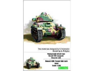 Renault R35 French Light Tank (Late) - image 1