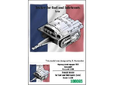 French Trailer For Fuel And Lubricants (Late) - image 1