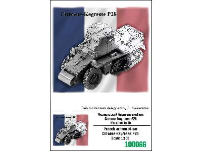 French Armoured Car Citroene-kengresse P28 - image 1