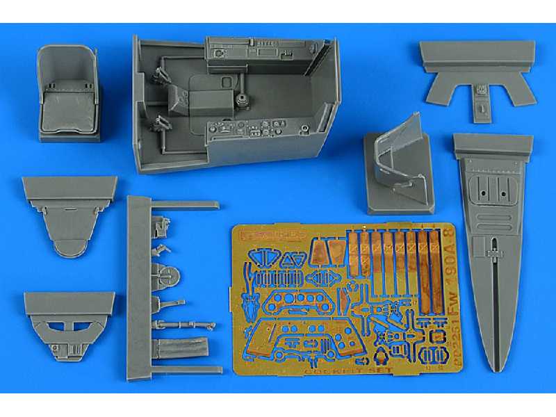 Fw 190A-8 cockpit set  - image 1