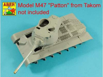 90 mm M-36 tank barrel cyrindrical Muzzle Brake for M47 Patton - image 3