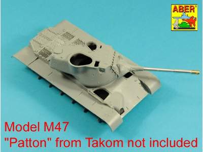 90 mm M-36 tank barrel cyrindrical Muzzle Brake for M47 Patton - image 4