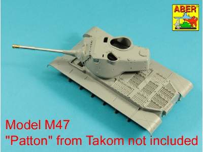 90 mm M-36 tank barrel cyrindrical Muzzle Brake for M47 Patton - image 6
