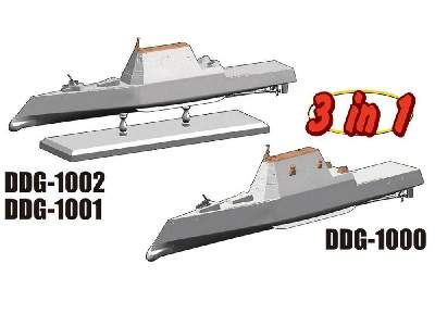 U.S.S Zumwalt/Michael Monsoor/Lyndon B. Johnson 3 in 1 Kit - image 1