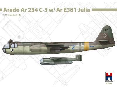 Arado Ar 234 C-3 w/ Ar E381 Julia - image 1
