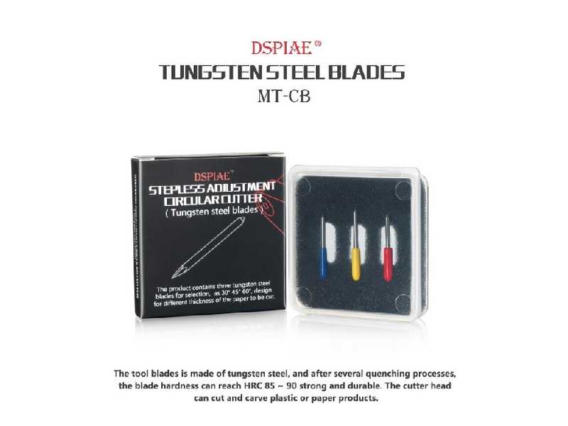 Mt-cb Tungsten Steel Blades 3 Pcs - image 1