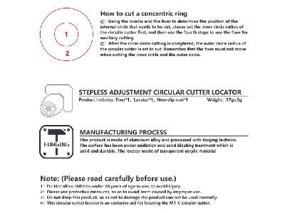 Mt-cl StepleSS Adjustment Circular Cutter L - image 7