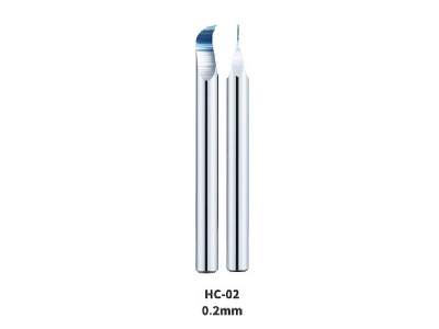 Hc-02 0.2mm Tungsten Steel Hook Broach - image 1