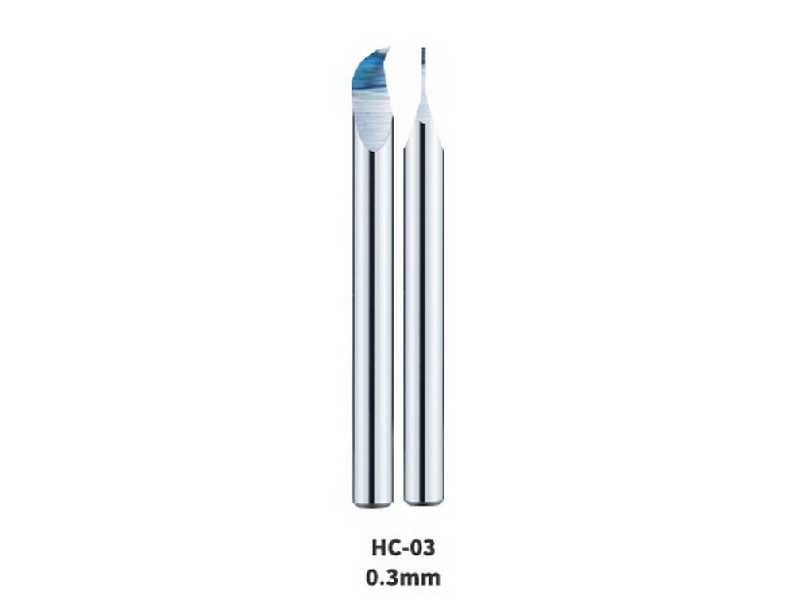 Hc-03 0.3mm Tungsten Steel Hook Broach - image 1