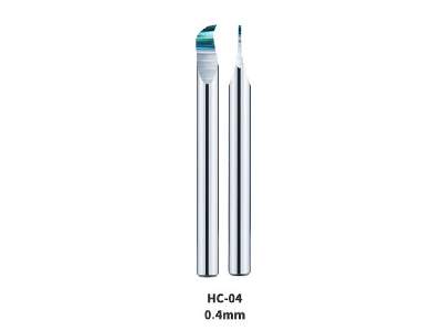 Hc-04 0.4mm Tungsten Steel Hook Broach - image 1