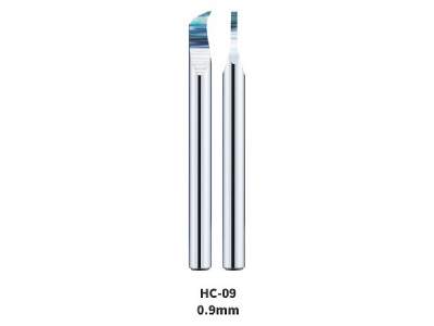 Hc-09 0.9mm Tungsten Steel Hook Broach - image 1