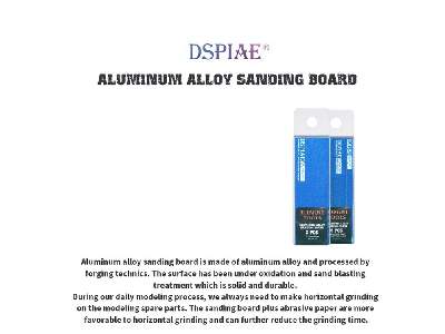 As-bl25 Aluminum Alloy Snd Board Blue 3pcs - image 1
