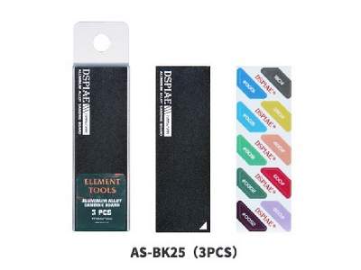 As-bk25 Aluminum Alloy Snd Board BlAK 3pcs - image 1