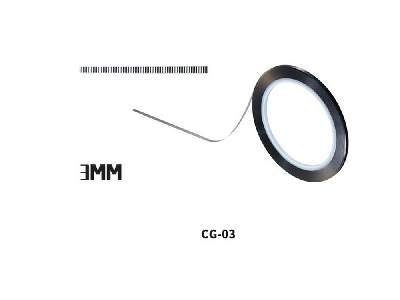 Cg-03 3mm Adhesive Backed Tape Mwhe 30m - image 2